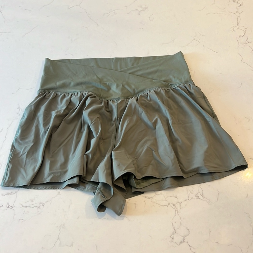 Aerie crossover flowy short